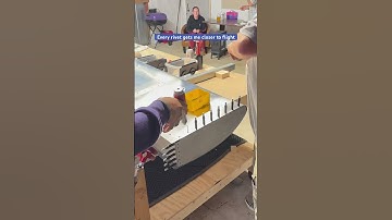 Horizontal Stabilizer complete! 💪 2 of 3 tail feathers done — full video coming soon ✈️