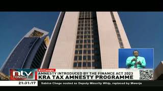 Kenyans seeking to benefit from tax amnesty urged to clear taxes before December 31