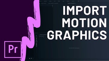 Import And Install Essential Graphics in Premiere Pro