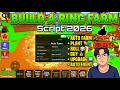BUILD A RING FARM Script 2026 AUTO FARM, PLANT, ROLL, BUY, UPGRADE, AUTO EVENT (NO KEY) 🌽