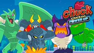 Chuck Chicken Power Up 🐣 Collection of the best episodes 🌈 Chuck Chicken Cartoons