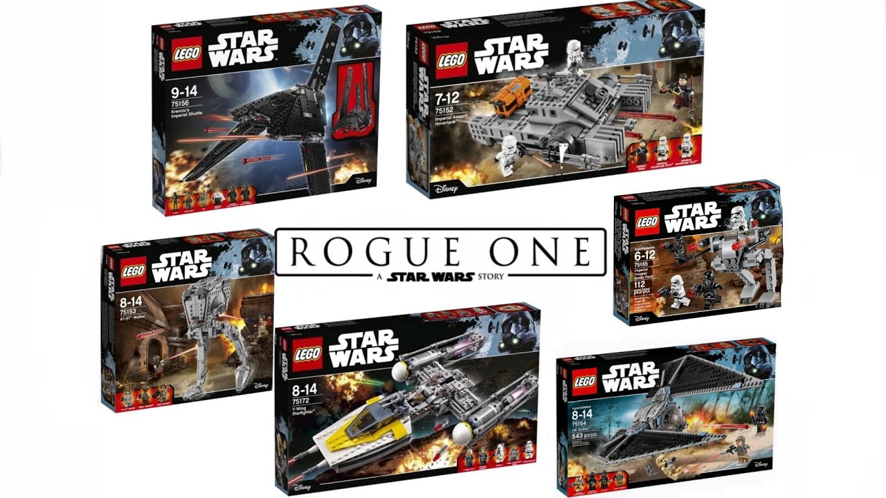 Top 10 LEGO  Star Wars Rogue One Sets!!