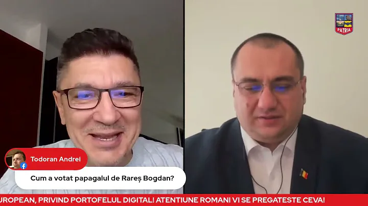 CRISTIAN TERHES TRANSMITE LIVE DIN PARLAMENTUL EUR...