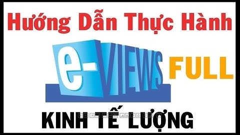 HƯỚNG DẪN THỰC HÀNH EVIEW 4 ( FULL ) - THỰC HÀNH KINH TẾ LƯỢNG - By Nguyễn Thế Hiệp