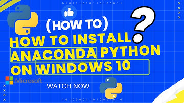 how to install anaconda python on windows 10 Urdu/Hindi
