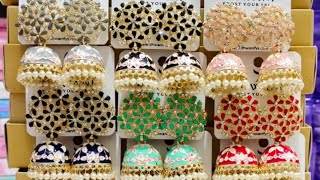 Meenakari Earrings  Whatsapp order Available _ Best price screenshot 4