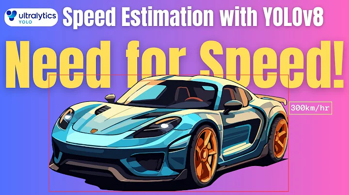 Speed Estimation using Ultralytics YOLOv8 🚀