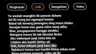 KELINGAN MANTAN || LAGU NDX A.K.A || story wa
