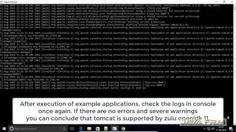 Tomcat 8.5 Installation using Zulu OpenJDK 11 and Zulu OpenJDK 12 LTS on Windows 10