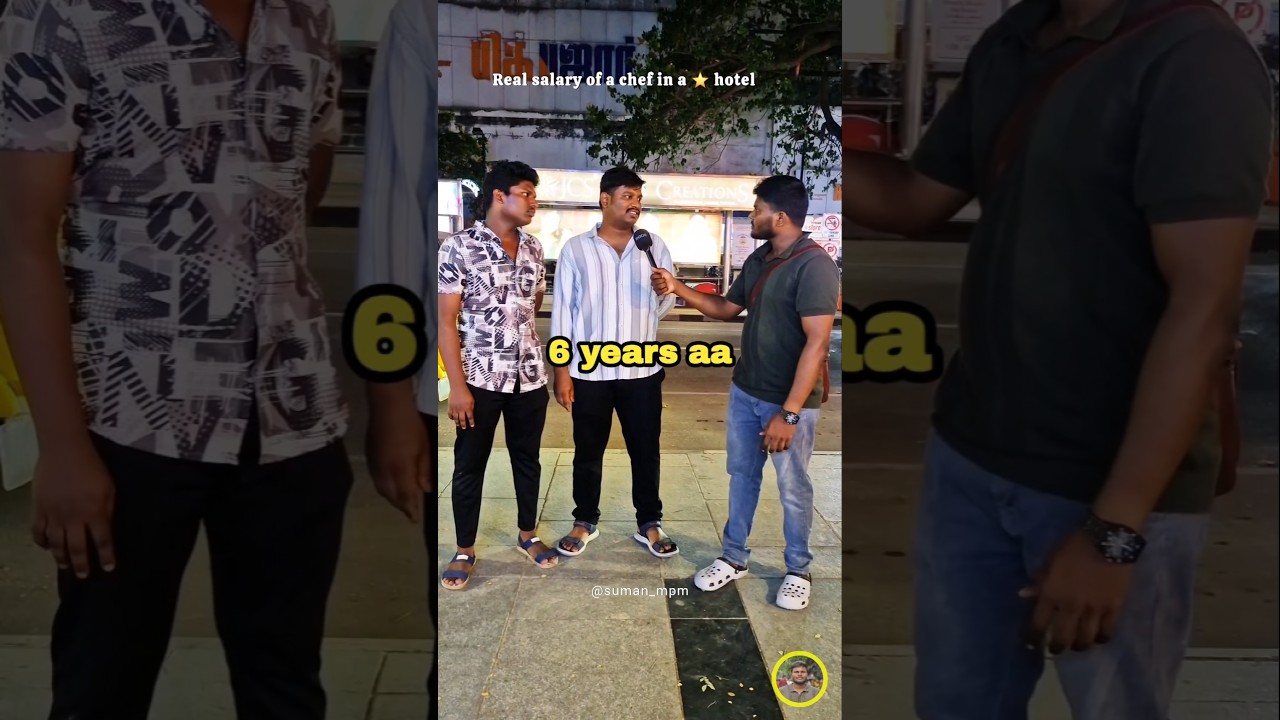 REAL Salary of a Chef in a 5star hotel💲!?