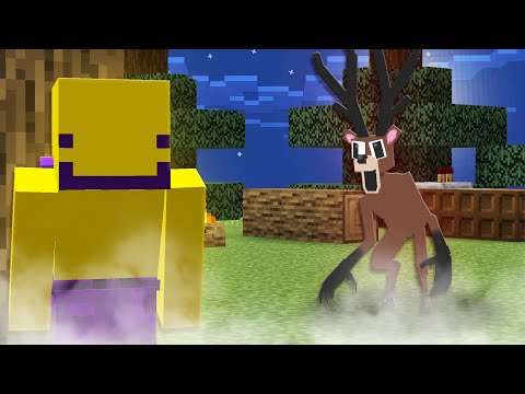 قضيت 99 ليلة في الغابة في ماين كرافت