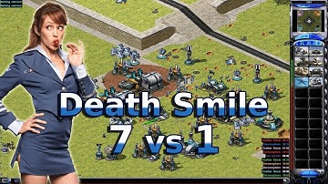 Red Alert 2 - When Death Smiles - 7 vs 1 + Superweapons