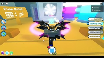 What happens when you fuse 3 Rainbow Alien Axolotl? (Pet Simulator X)