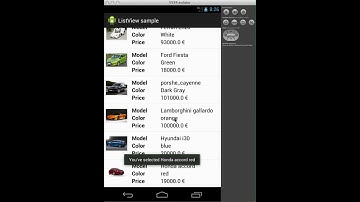 Android Custom ListView Example