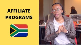 Affiliate Programs in South Africa!