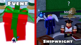 I Completed All Shipwright Quests NEW Christmas Event In Blox Fruits