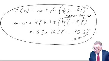 The capital asset pricing model (part 1) - ACCA (AFM) lectures