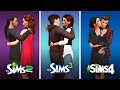 Свидания в The Sims / Сравнение 3 частей