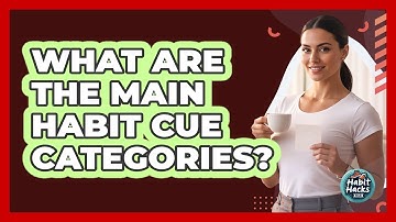 What Are The Main Habit Cue Categories?