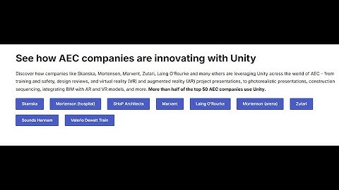 Unity in Architecture, Engineering & Construction