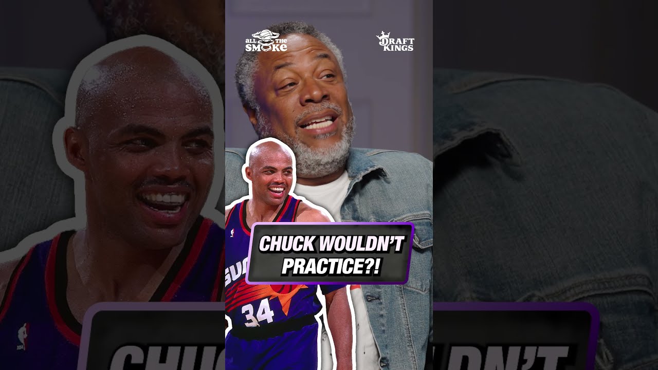 Charles Barkley Barely Practiced And Still Dominated 😂