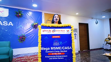 Mega MSME / CASA OUTREACH CAMP Teaser Union Bank Nanded BG Movies