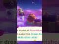 Releasing my dream address for Ravenshead #acnh #acnhgameplay #dream #halloween