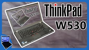 Old ThinkPad W530 in 2025.