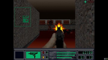 Operation Body Count (DOSBox) - Floor 13 - All Secrets - Skill 3