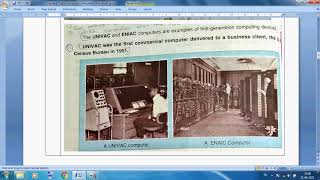 Class 7 Chapter 1 Evolution of Computers, First and Second Generation Explain etc