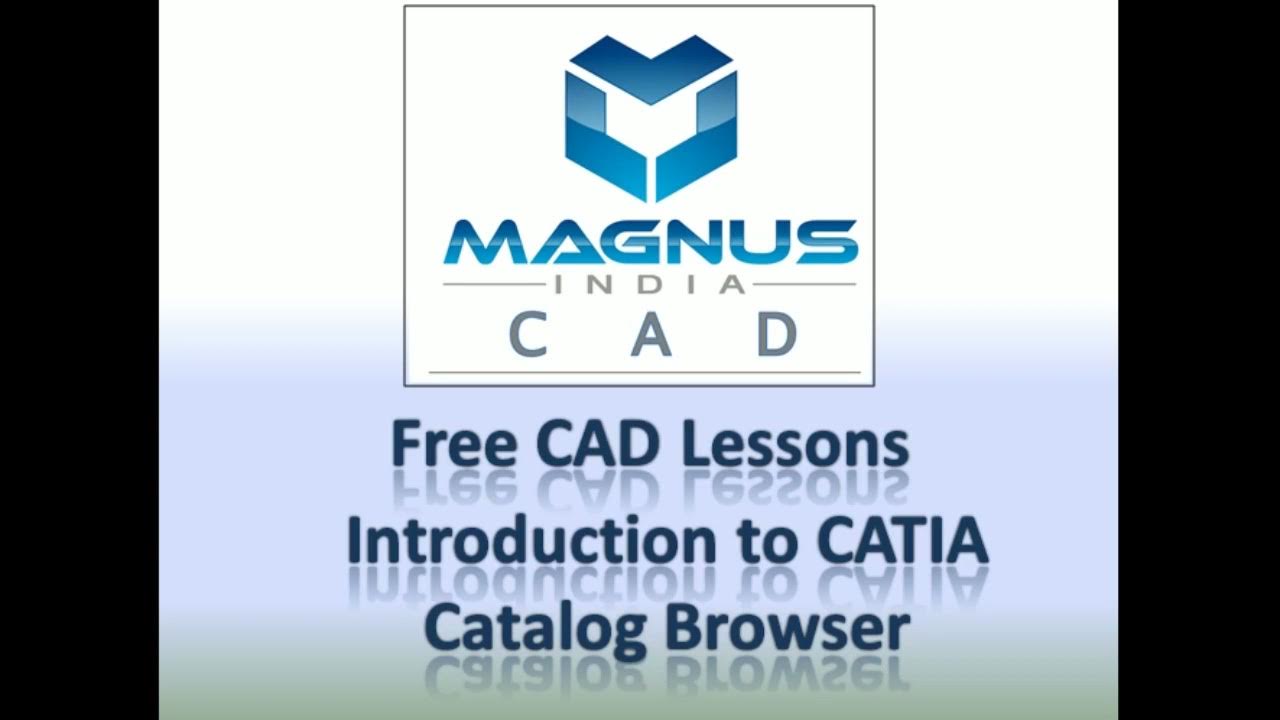CATIA Tutorials Catalog Browser YouTube