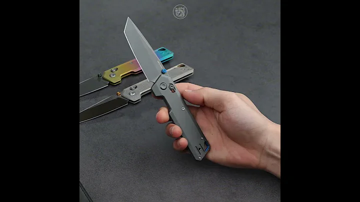 The Vosteed Parallel Tanto - Ultra-Thin Titanium EDC, Perfected.#vosteed #edc #parallel #untrathin