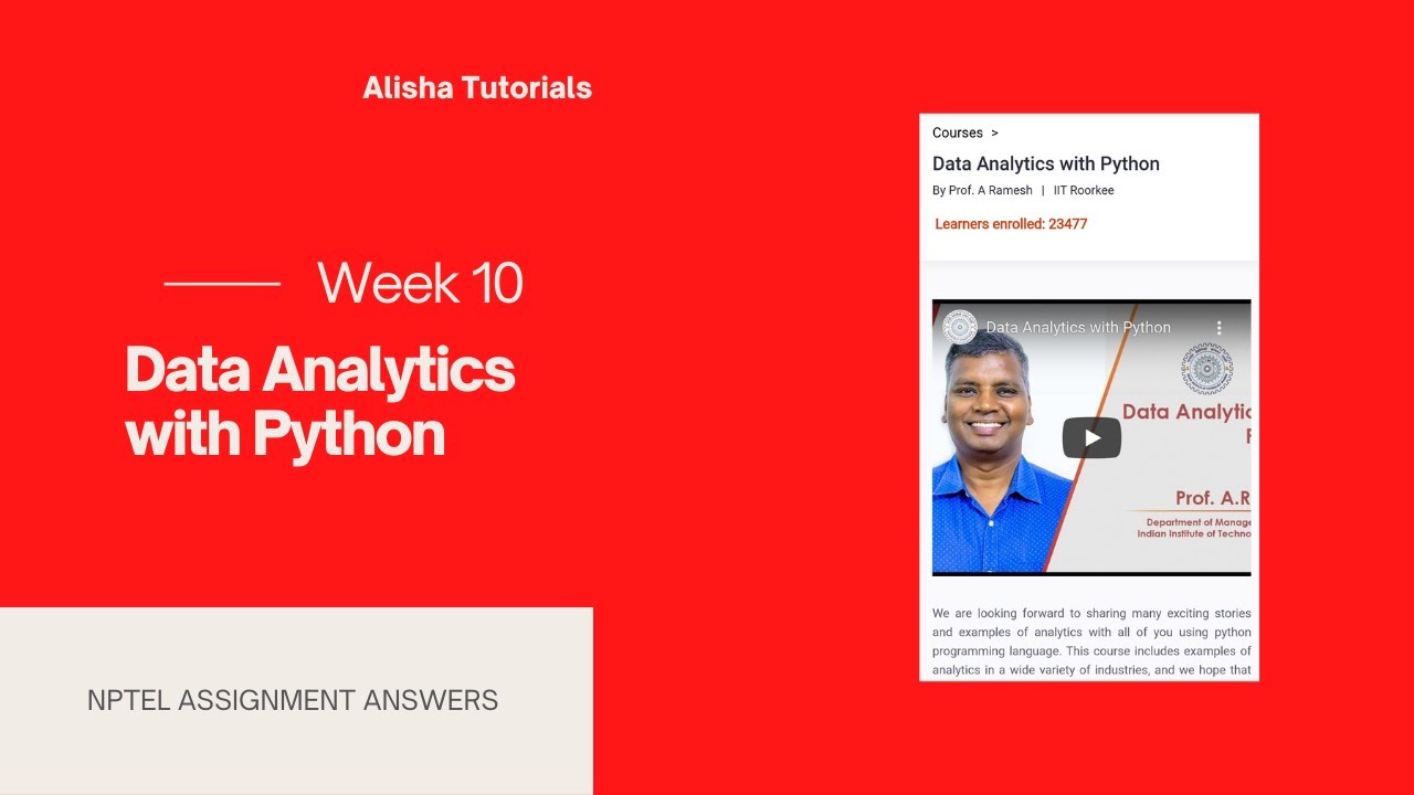 data analytics with python week 10 assignment