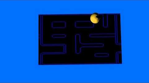 Lightwave class assignment - Morph pacman