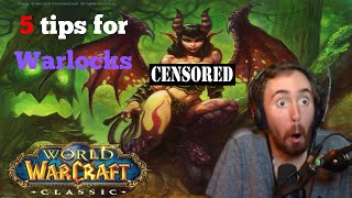 5 Warlock Tips for Classic Wow