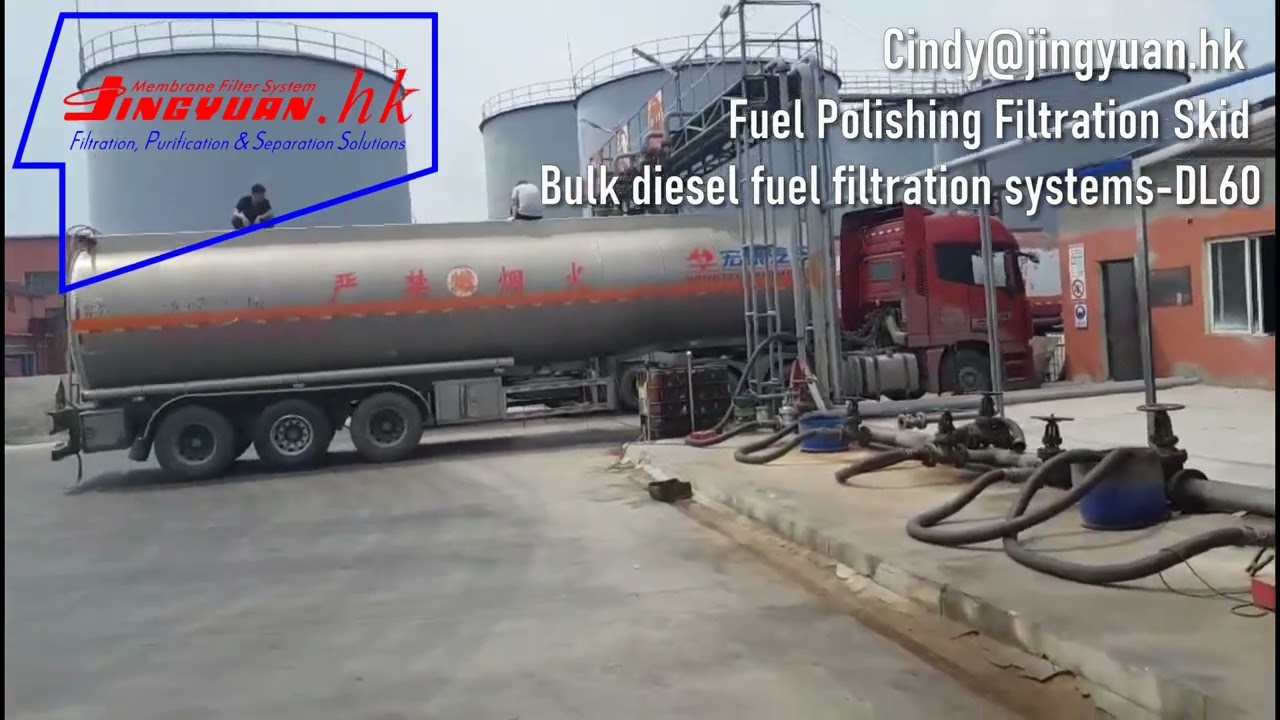 Diesel fuel filtration/Fuel Polishing Filtration Skid/bulk diesel fuel filtration systems