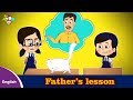 Father's Lesson | Moral Values For Kids | Moral Stories in English | English Stories | PunToon Kids