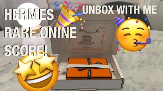 OMG! 😱 I CAN’T Believe I Scored This HERMES 🍊 Item ONLINE!! Surprise UNBOXING! WHAT IS HAPPENING??