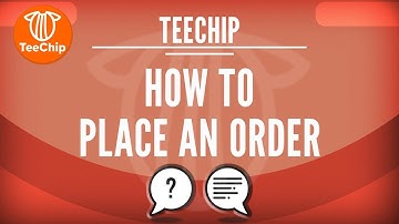 How to place an order on TeeChip