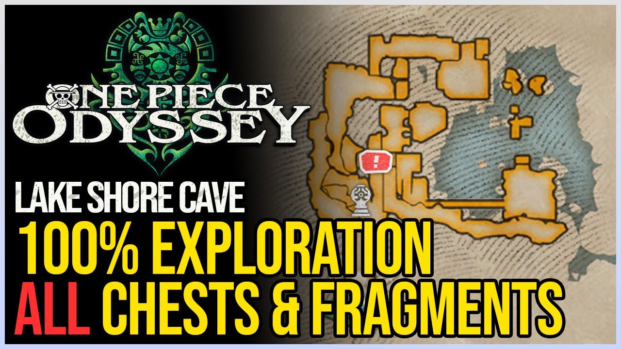 Lake Shore Cave 100 Exploration One Piece Odyssey All Cube Fragments