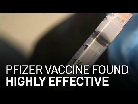 Pfizer&39;s COVID19 Vaccine Highly Effective: Study