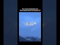 This Mountain Rises Above The Clouds 😳