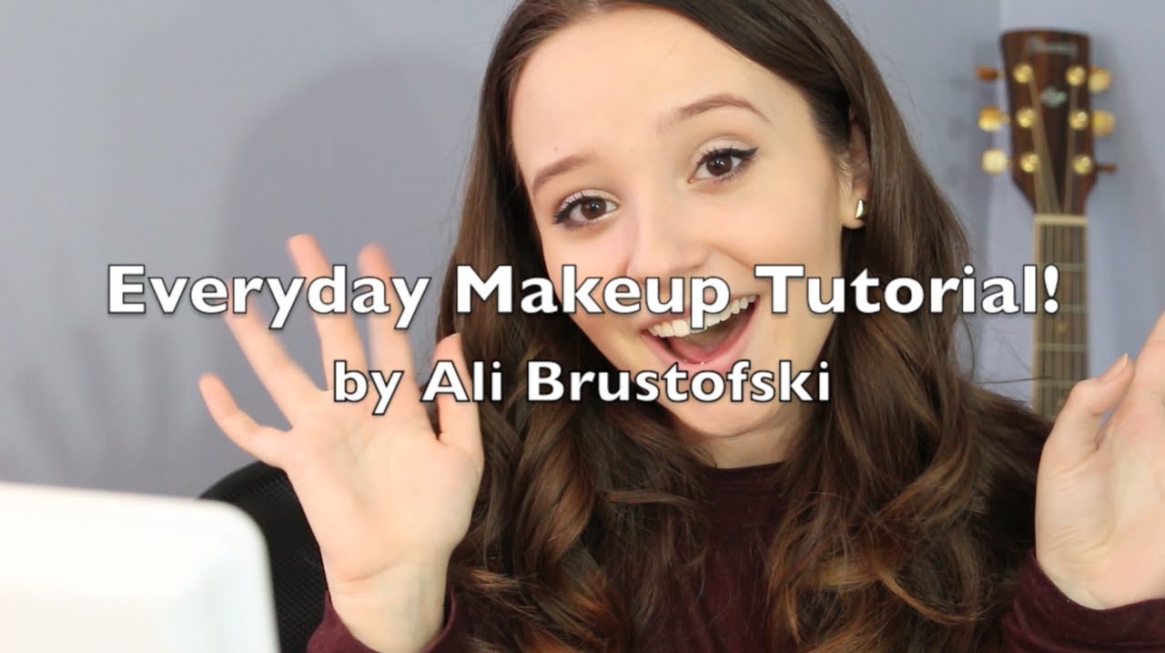 Everyday Makeup Tutorial! - Ali Brustofski