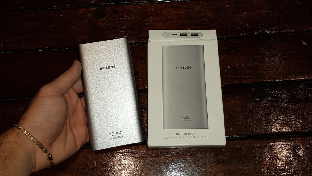 Power Bank Samsung 10000mAh - YouTube