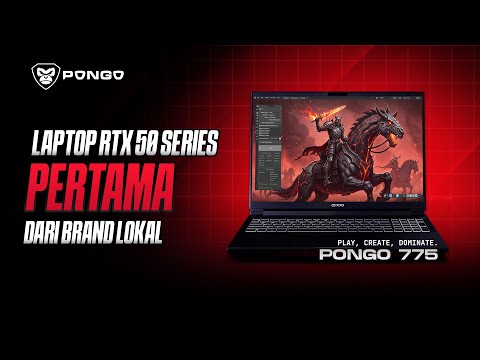 REVIEW PONGO 775 | BRAND LOKAL PERTAMA YANG RILIS LAPTOP PAKAI RTX 5000?!🤯