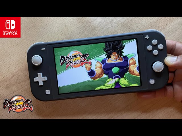 Nintendo Switch Lite 本体 + ドラゴンボール ファイターズ DRAGON BALL fighterZ - Broly (DBS) Nintendo Switch Lite Gameplay
