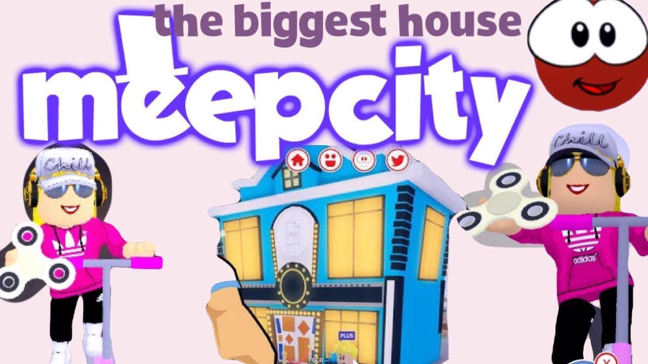 Meep City La Casa Mas Grande Que He Visto Roblox Youtube - casas de roblox meepcity