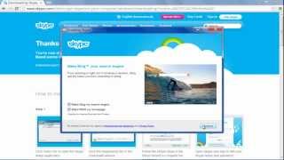 This helpful tutorial will teach you a very simple way to download and
install skype on windows don't forget check out our site
http://howtech.tv/ for mor...