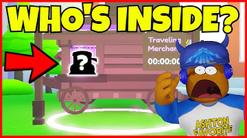 🤔 GUESS Who OWNS The MERCHANT STAND?? Pet Simulator X