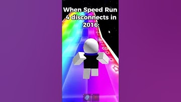 When you’re playing Speed Run 4 in 2016 and it disconnects #speedrun4 #roblox